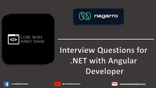 CodeWithAnkitSahu | Nagarro | Angular Interview Experience 2023 | Angular Interview | Selected