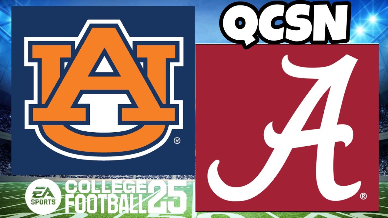 FULL GAME: Auburn vs Alabama | EA SPORTS College Football 25 - YouTube