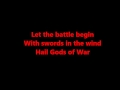 Manowar - Son of Odin (lyrics)