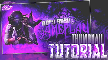 How to make thumbnail for pubg mobile | BGMI Thumbnail