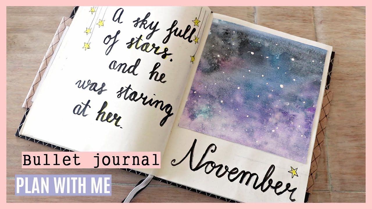 BULLET JOURNAL || November 2017 || PLAN WITH ME