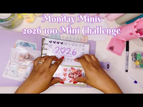 My First Ever Monday Mini Challenge| 2026 100 Mini Challenge| Saving ...