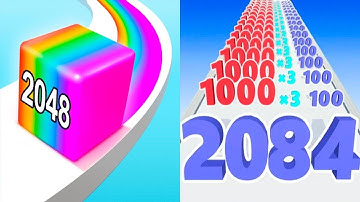 Jelly Run 2048 VS Number Master - Gameplay Walkthrough Part 1 - (iOS, Android)