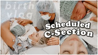 Birth Vlog Repeat C-Section Meeting Baby 2021