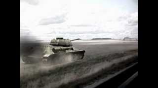 animation et d'incrustation de T-34-76 (Test)