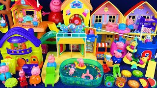 10 Minutes Satisfying With Unboxing Peppa Pig House & Swimming Pool Play Set Review Toys Asmr