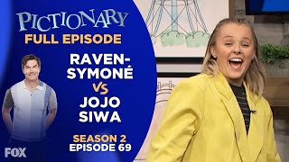 Ep 69. JoJo Siwa Is Wingin' It | Pictionary Game Show - Full Episode: JoJo Siwa vs Raven-Symoné