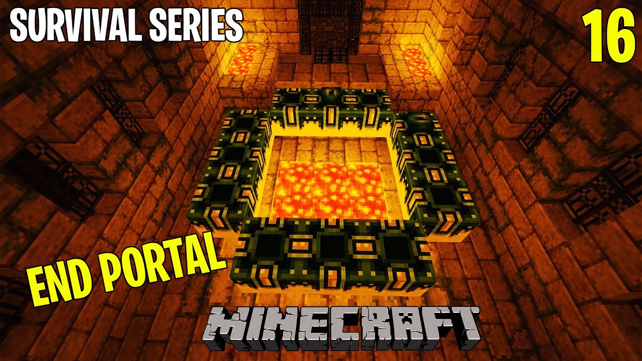 Found the End Portal! Preparing for the Ender Dragon – Minecraft Survival! Ep. 16