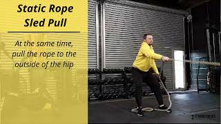 Static Rope Sled Pull