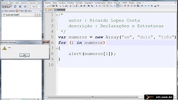 Universidade XTI - JavaScript - 20 - Estrutura de Loop  for in