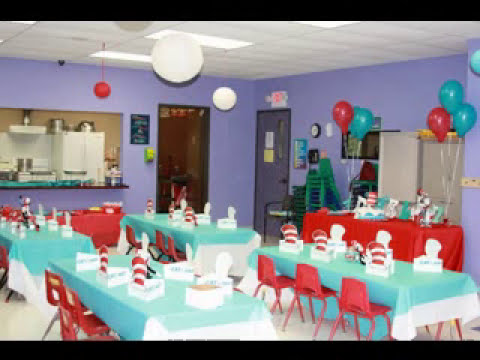  DIY  cat in the hat party  decorations  YouTube 
