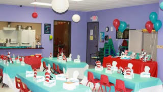 DIY cat in the hat party decorations