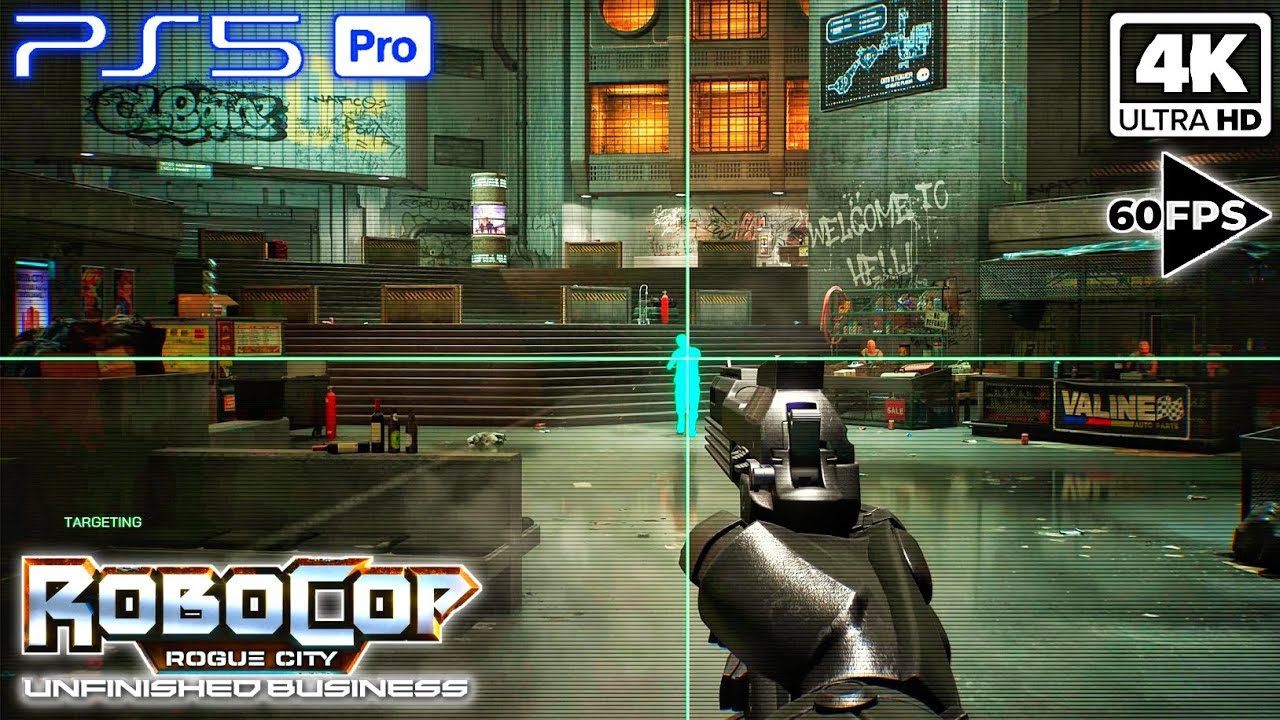 ROBOCOP ROGUE CITY - UNFINISHED BUSINESS  – New Extended Gameplay (PS5 PRO) | 4K 60FPS