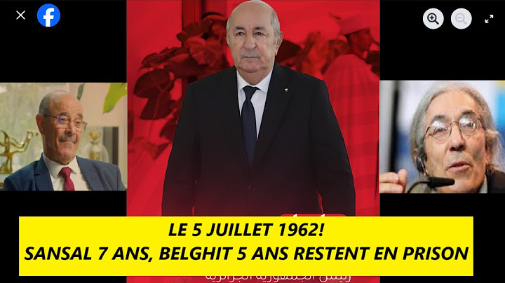 ALGERIE: 5 JUILLET 1962 / SANSAL ET BELGHIT CONDAMNES A 7 ET 5 ANS, PAS GRACIES! LA FRANCE ENRAGE