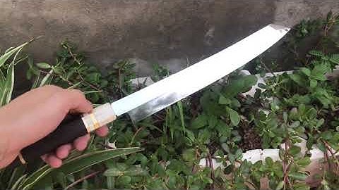 TLVN-Dao Làm Bếp dao cắt sashimi Yanagi Kiritsuke thép HSS cán gỗ khâu sừng