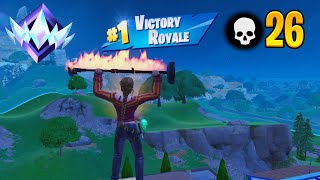 High Elimination Solo Ranked Win Gameplay (Fortnite Chapter 5 Season 2) screenshot 3