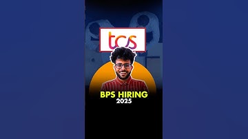 TCS BPS 2025 Hiring is LIVE – No Coding Needed! 🧾👨‍💼