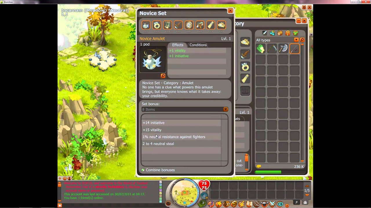 Lets Play Dofus - Ep. 2 - Andrew Gets a Good Drop...DIAF