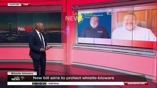 Discussion on Whistleblowing, Protected Disclosures Bill: Ben Theron and Dr Athol Williams