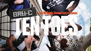 Bru-C - Ten Toes (Feat. MC Spyda, General Levy & Eksman) [Official Lyric Video]