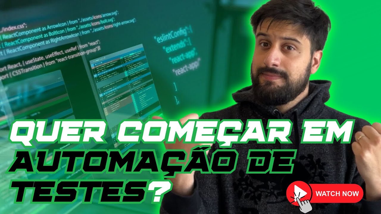 Esse Framework é perfeito para você começar em automação de testes ...