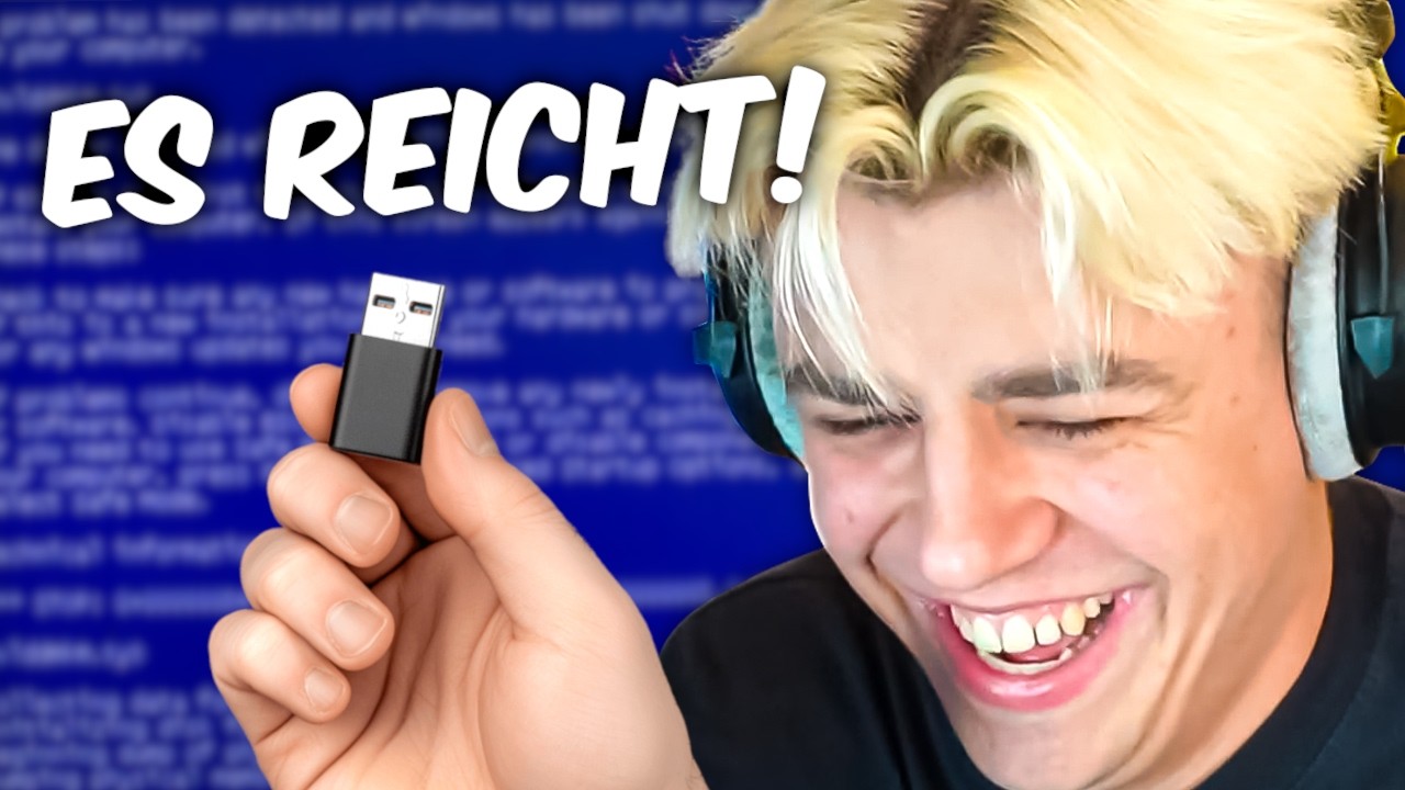 Basti quält mich mit schlechten Witzen, während ich Technik Probleme habe...