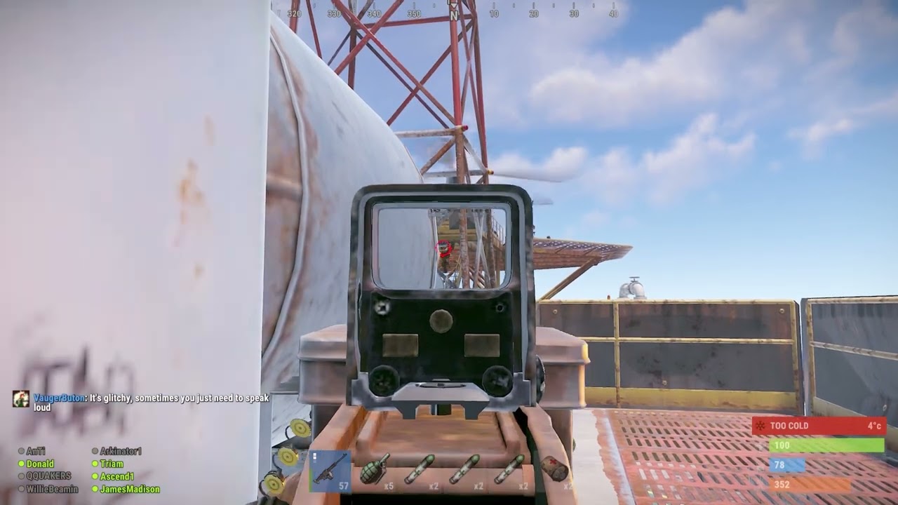 How to solo clear heavis on Large Oil Rig - Rust - YouTube