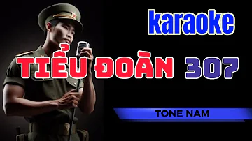 KARAOKE | TIỂU ĐOÀN 307- TONE NAM