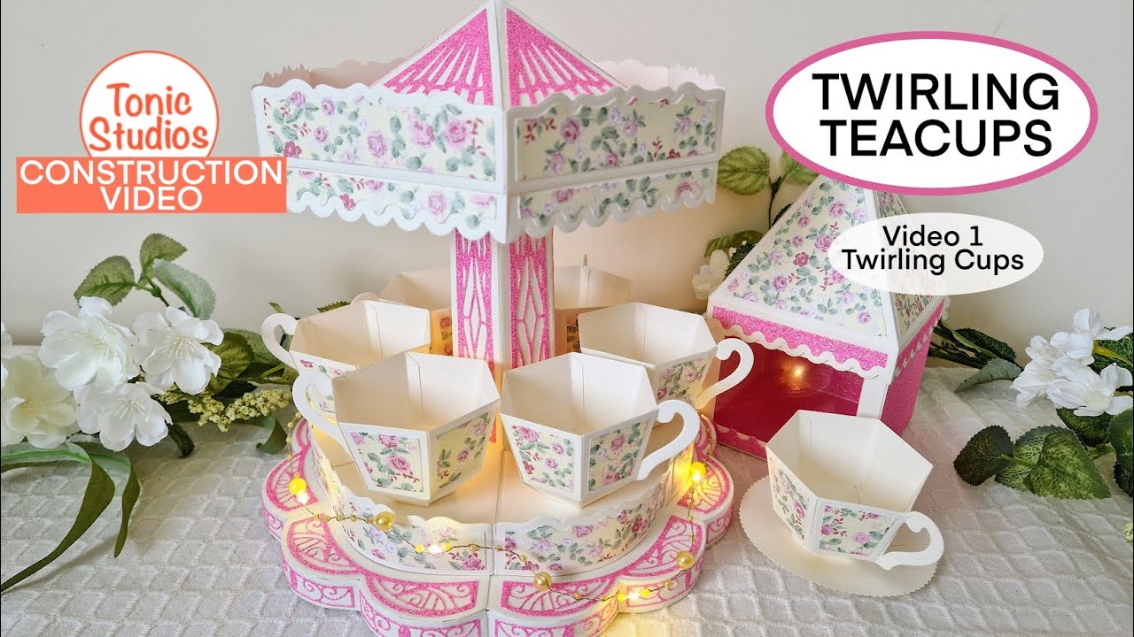 TWIRLING TEACUPS (video 1 Twirling cups) Tonic Studios - YouTube