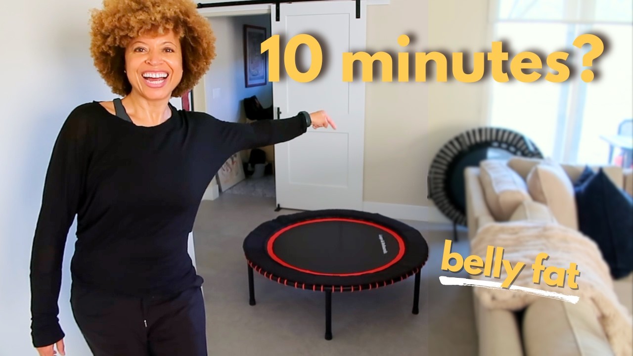 I Lost Belly Fat After 50 Doing This 10 Minutes A Day (Rebounding Changed Everything)