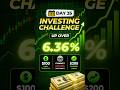 Investing $200 While Market Dipped (Day 35) #stocks #investing #challenge