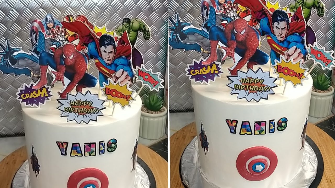 Concours gâteau d'anniversaire - Avengers - Cultura