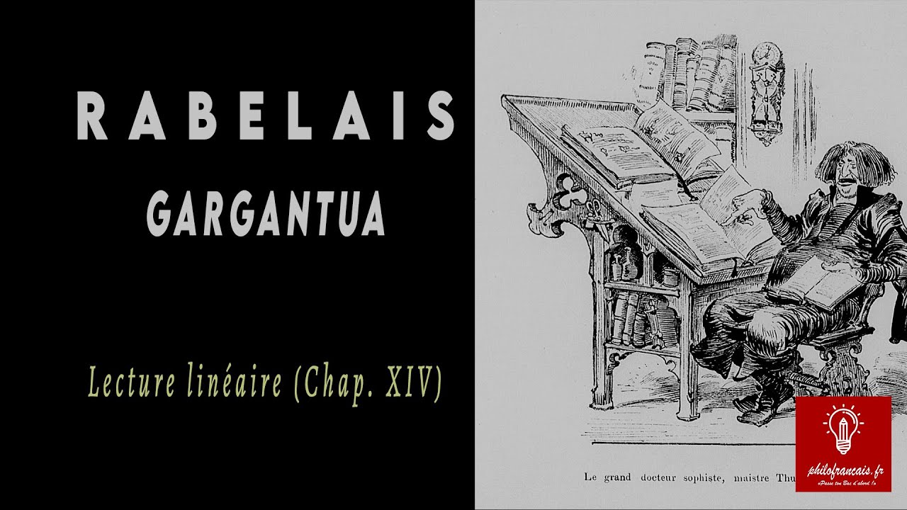 Lecture linéaire n°2- Rabelais, Gargantua, ch 14, satire de la