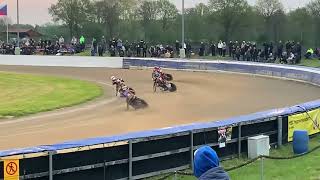 Master of Speedway 23 Moorwinkelsdamm 23 Heat 7 Patryk Wojdylo, Marius Hillebrand, Anton Karlsson,