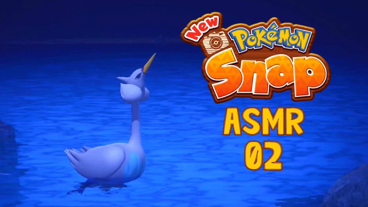 ☁️Pokemon Snap ASMR│Snap at Night☁️