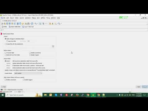 Upload external data