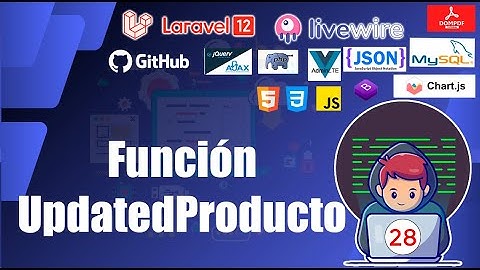 28 🛒 Función updatedProducts Ítems de Compra en Livewire | Laravel 12 FullStack Inventario