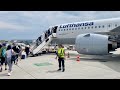LUFTHANSA Business Class | Frankfurt to Mykonos (Airbus A320neo)
