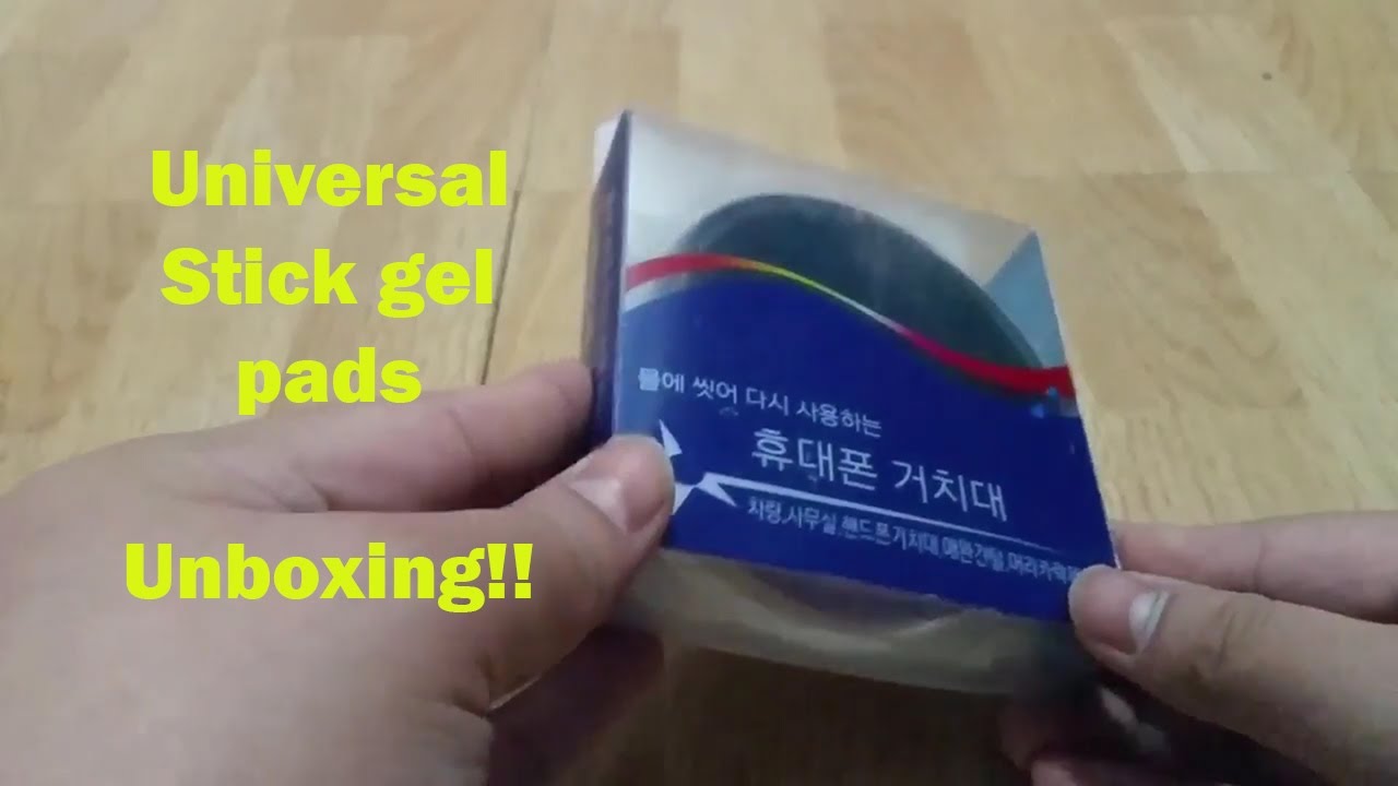 Universal stick gel pads unboxing!!! Simply Mitchie YouTube