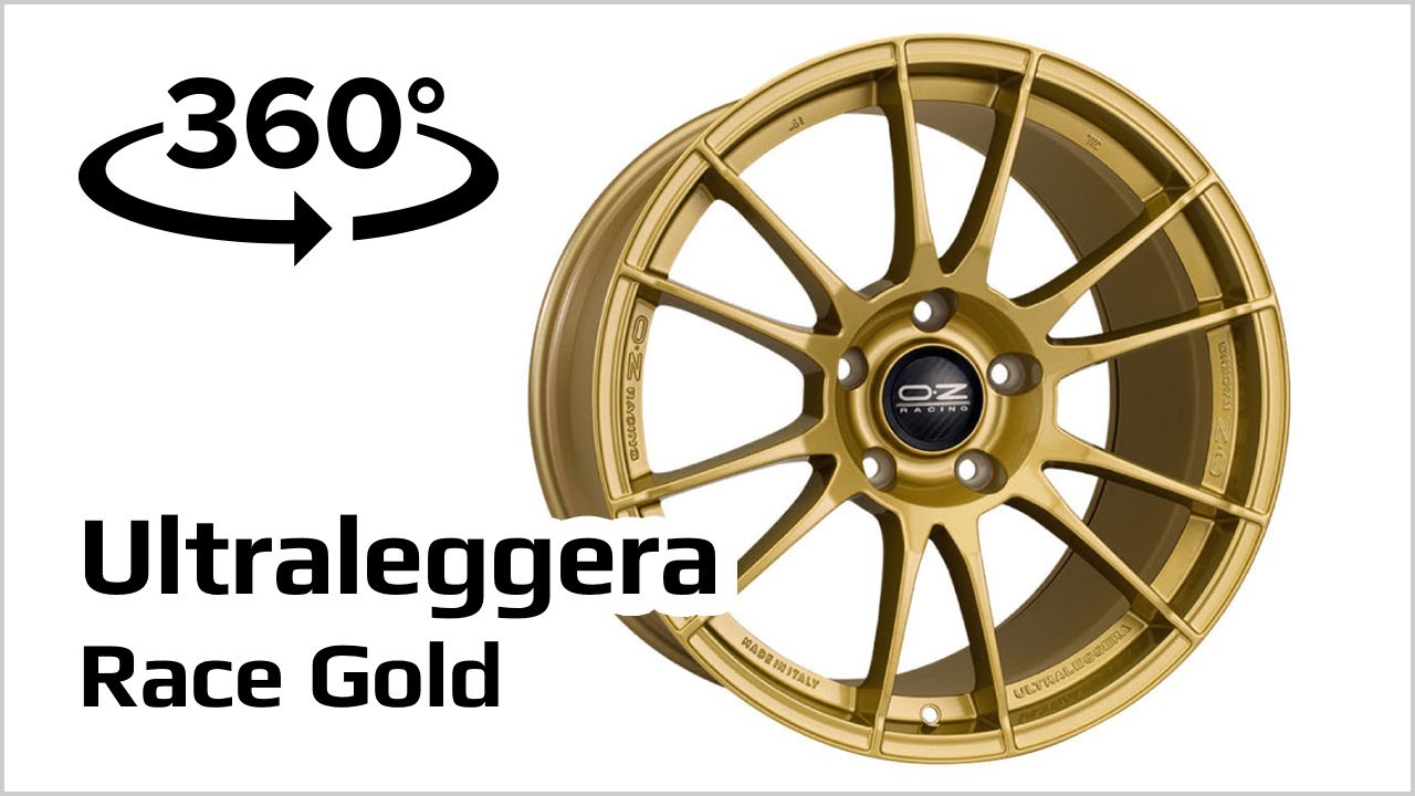 Jante alu OZ Ultraleggera Race Gold