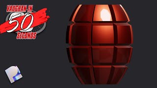 Famous Plasticity | Create a Beveled Grenade Pattern Profile