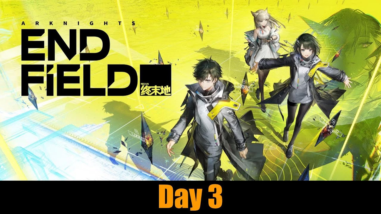 [Ark:End] Day 3 of Arknights: Endfield #sponsored - YouTube