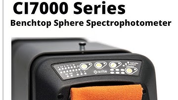 X-Rite Benchtop Spectrophotometers| Introduction