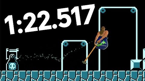 Getting Over It - Mario Map in 1:22.517