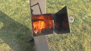 Do it yourself rocket stove!
