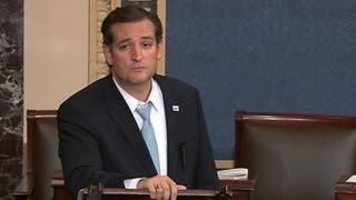 Texas Senator Pulls All-Nighter Against Obamacare