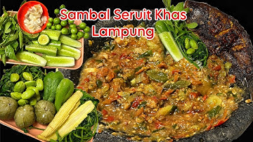Resep Rahasia Nikmatnya Sambal Seruit Lampung !!