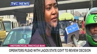 Operators of commercial motorcycles, tricycles plead with LASG to review ban