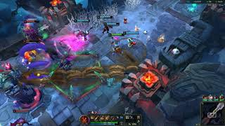 League of Legends - Thresh goes flying