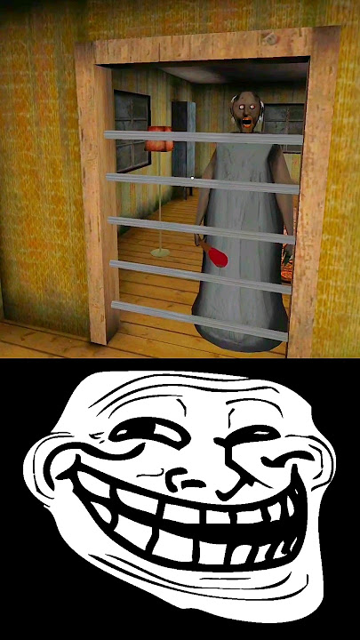 Granny 2 Door Escape Trollface Edit #granny #door #escape #trollface #edit #shorts